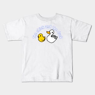 The chick  and the duck Kids T-Shirt